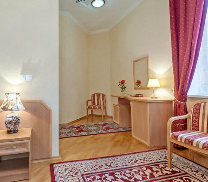 2 местный 1 комнатный Стандарт без балкона санатория Долина Нарзанов в Кисловодске