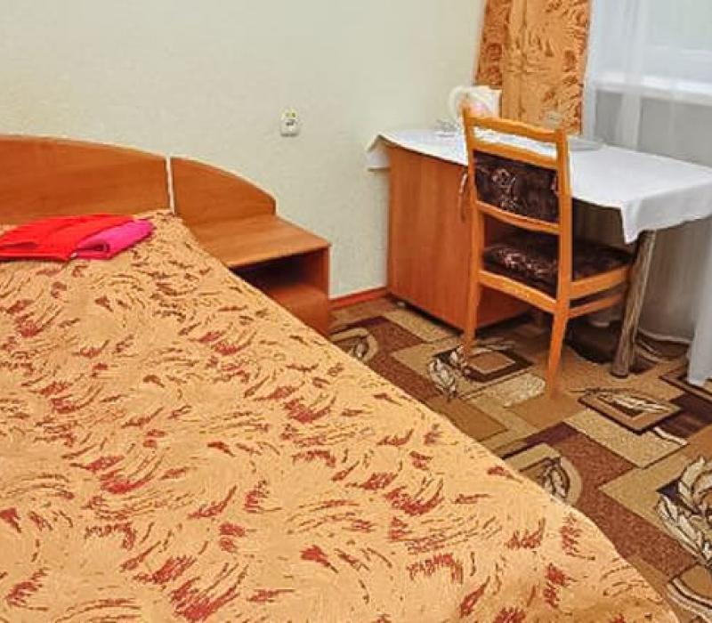 Интерьер 1 местного 1 комнатного 2 категории Стандарта, Корпус №1 «Центральный» санатория Нарзан в Кисловодске