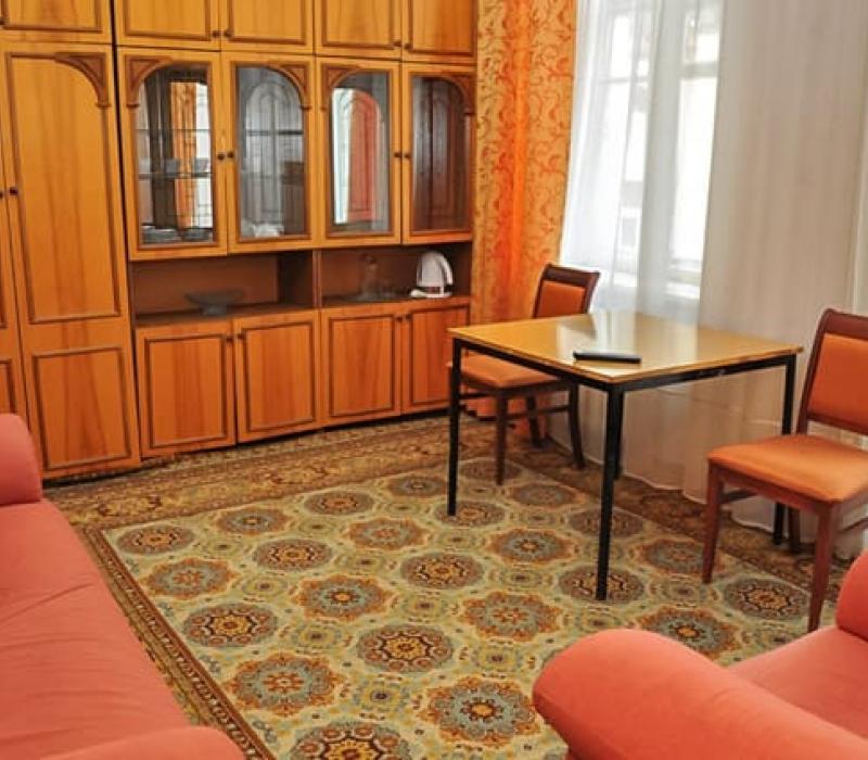Гостиная 2 местного 2 комнатного 1 категории Улучшенный, Корпус №1 «Центральный» в санатории Нарзан. Кисловодск