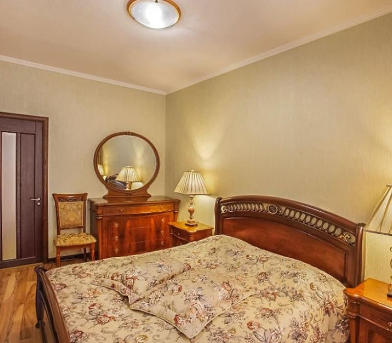 Спальня 2 местного 2 комнатного Люкса Посольский в санатории Вилла Арнест Кисловодска