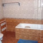 Совмещенный санузел с ванной в 2 местном 1 комнатном Повышенной Комфортности Центрального военного санатория в Кисловодске